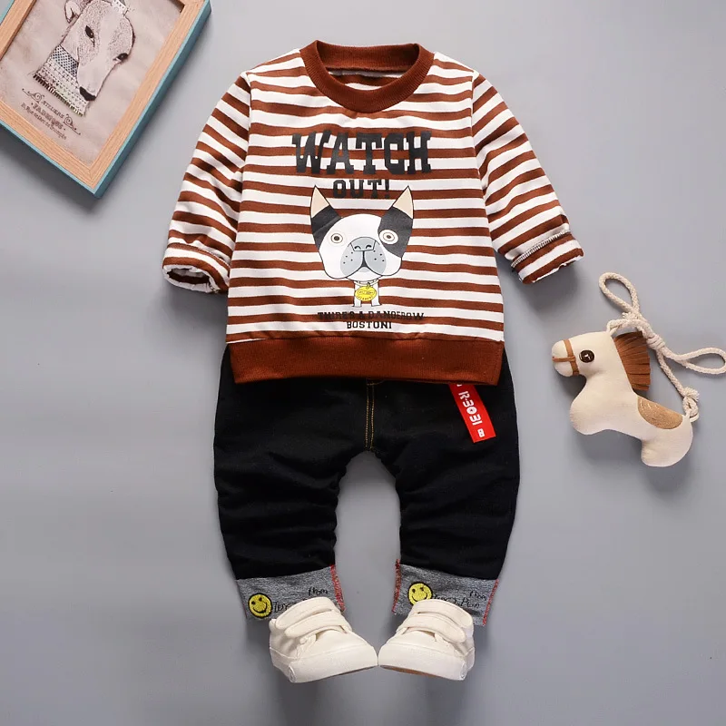 

Childrenswear Male Baby Spring And Autumn Set Infant CHILDREN'S Clothes Children BOY'S Autumn Long Sleeve Casual Two-Piece Set
