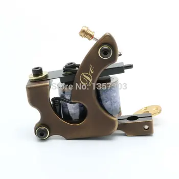 

DC Professional Pure Copper Tattoo Machine Whole Wire Cutting Machine Handmade 10 Wraps Coil Tattoo Gun Shader Liner