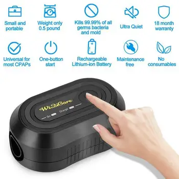 

Household CPAP Ventilator Disinfection Ozone Sterilization Respirator Cleaner Ventilator Auto CPAP Cleaner Disinfector