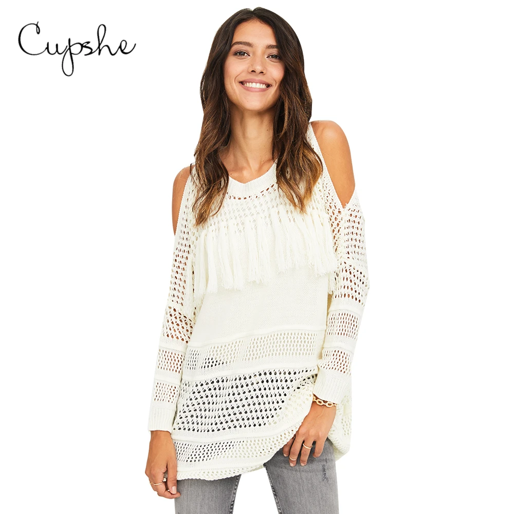 cut out sleeve jumper