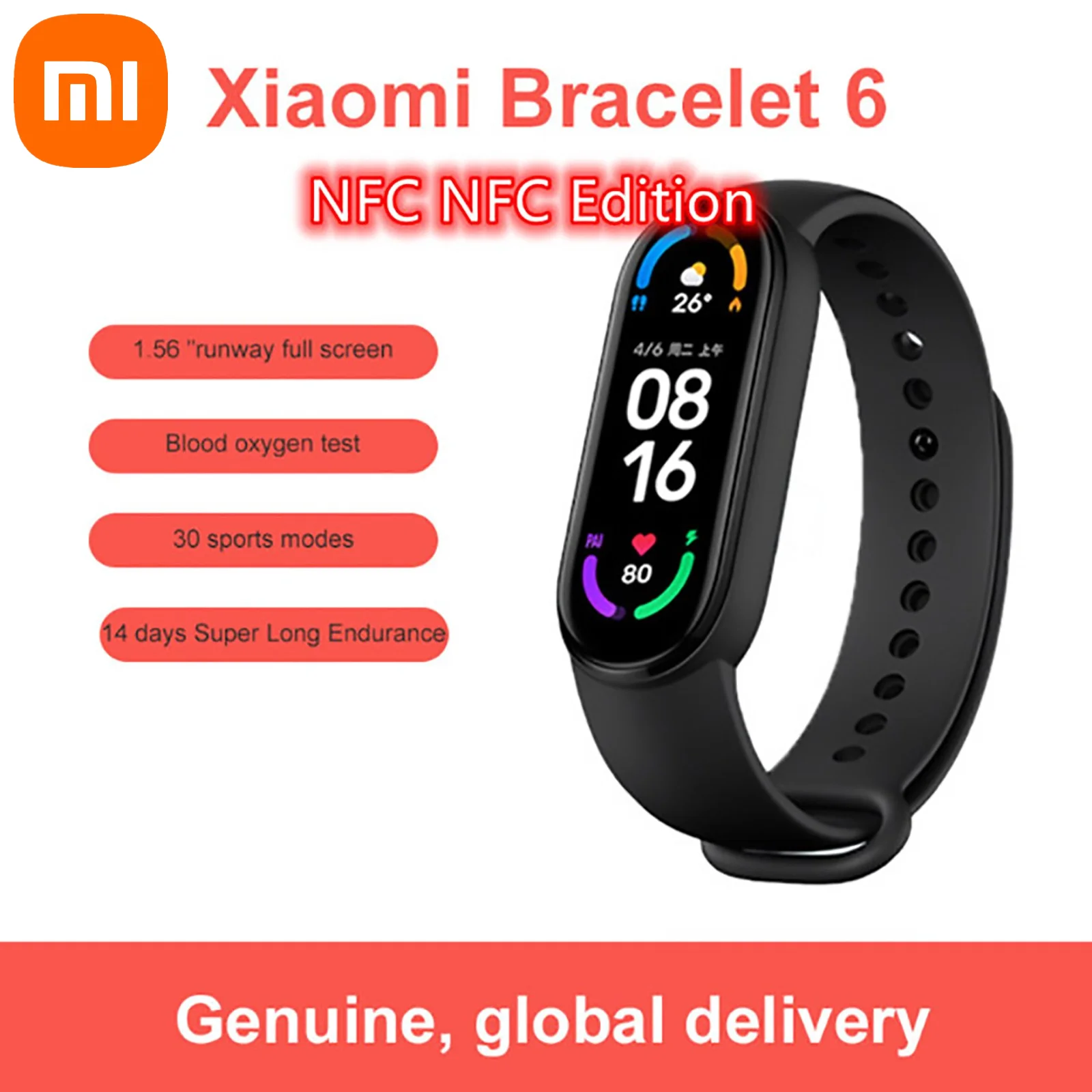 Xiaomi Band 6 Nfc Купить