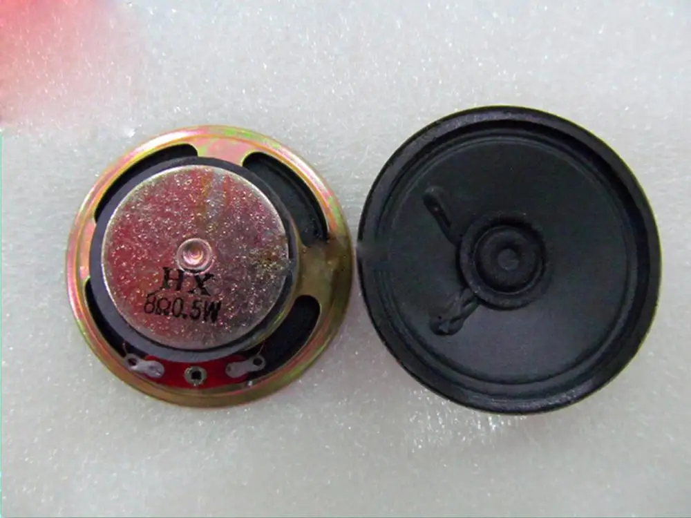 

2pcs Round speaker 50mm 8ohm 8Ω 0.5W Loudspeaker Home Audio parts