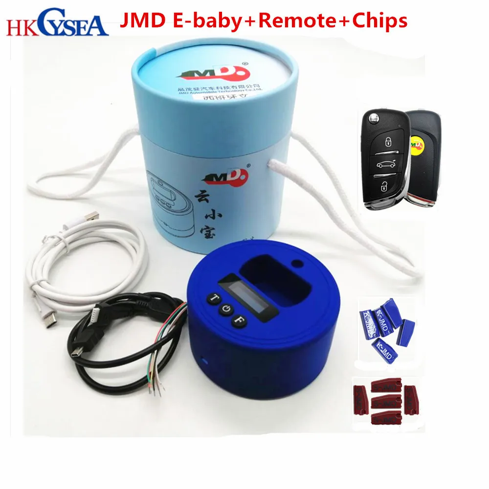Новые JMD E-baby/пульт дистанционного управления/чип генерировать частоты тестер для ID46/4D/48/70/83/72G/42/8C/11/12/13/33/King чип С JMD помощник