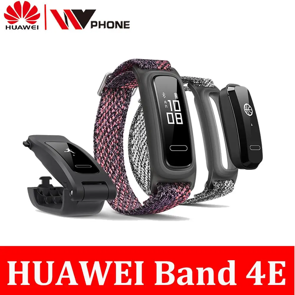 

Huawei Band 4e Smart Band Dual Wrist&Footwear Mode Basketball Data Monitor Waterproof Smart Sports Bracelet
