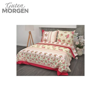 

Bed linen set coarse calico rice. Country