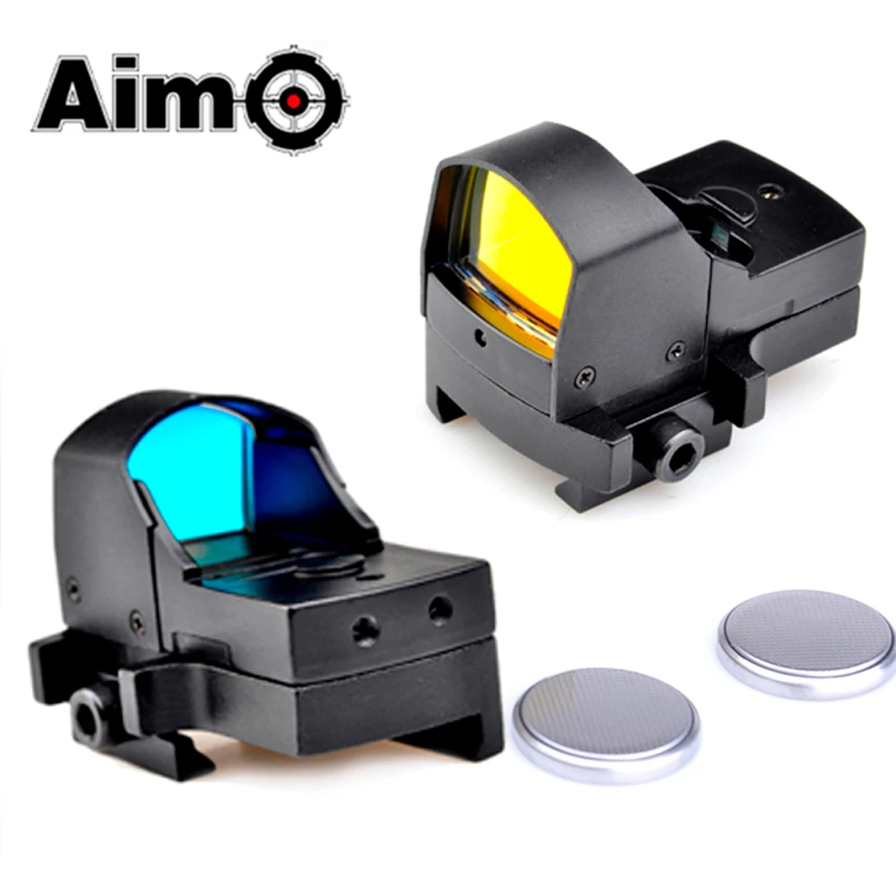 

5pcs Aim-O Tactical Miras Telescopicas Caza Red-Dot Reflex Scope Shooting Airsoft Colimador Riflescope AO3034 Hunting Optics