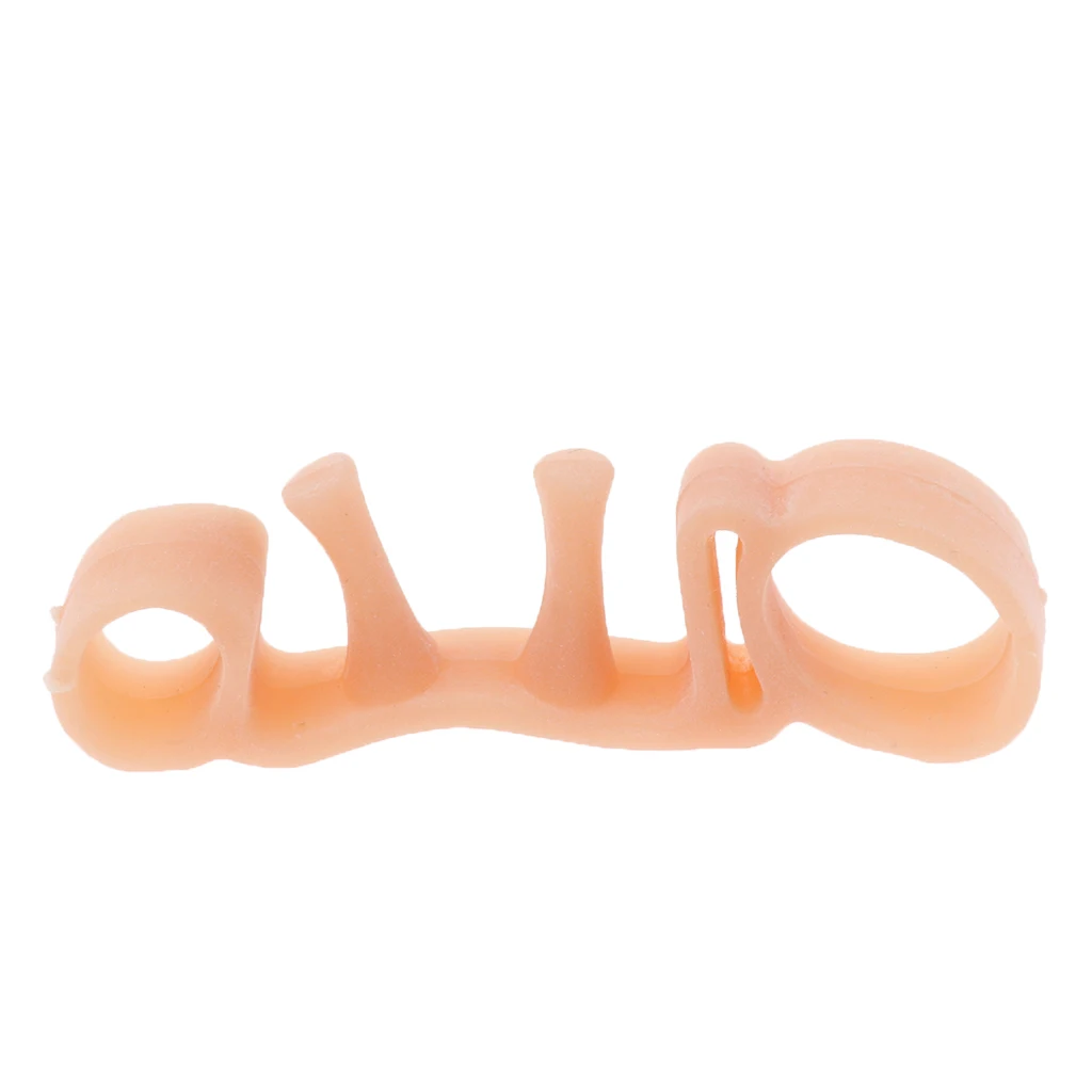2 Pairs Gel Toe Separator/Spacers/Stretchers for Men Women, Bunion Relief, Alleviating Pain After Yoga or Sports Activities 2 Pairs Gel Toe Separator/Spacers/Stretchers for Men Women, Bunion Relief, Alleviating Pain After Yoga or Sports Activities