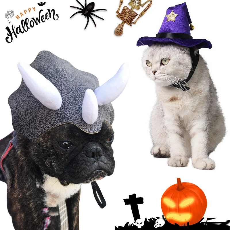 

Halloween Dog Hat Pet Cap Fashion Hat For Dogs Cats Casual Winter Canvas Cap For Dog Cat Hat Chihuahua Christmas pet Products
