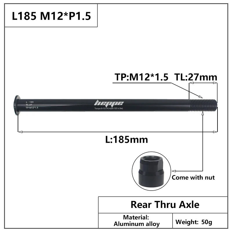 L185 M12x1.5 TL27