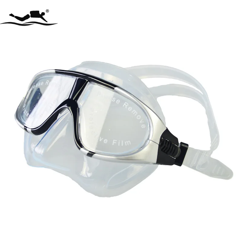 LayaTone Diving Mask Glasses Scuba Diving Adult Tempered Glass Lens Freedive Snorkeling Swimming Spearfishing Underwater Fishing