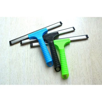 

Wiper Car Window Cleaning Glass Scraper Silicone Handy Squeegee Car Blade Clean Scraping Film Scraper HOT