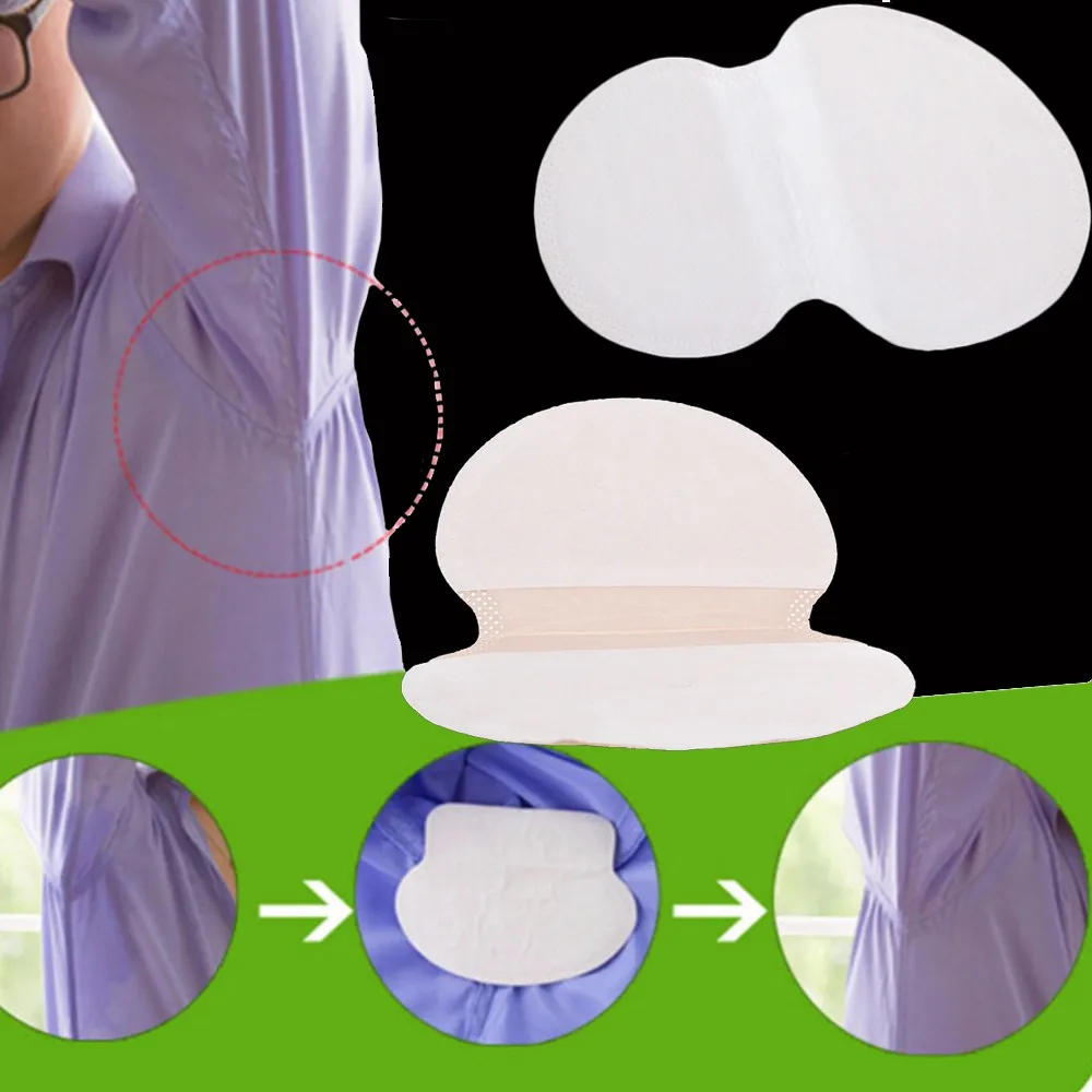 

50pcs(25 Pair) Underarm Sweat Pads Care Perspiration Pad Armpit Care Scent Dress Clothing Shield Absorbing Deodorant Disposable