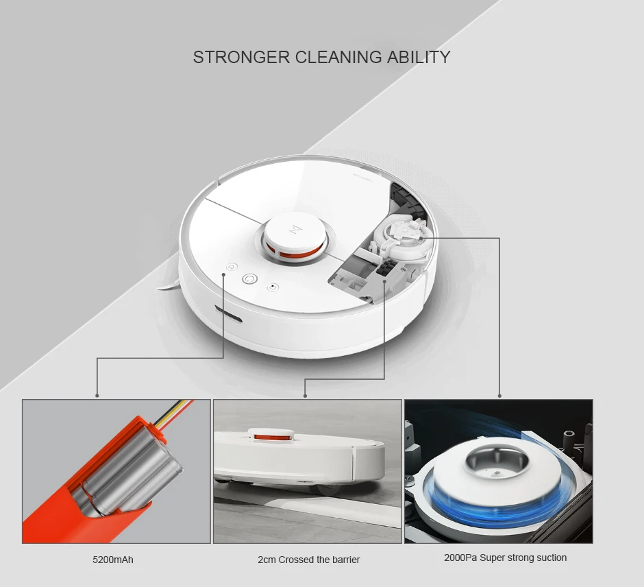 Xiaomi roborock s5 S51 робот-пылесос 2 для дома автоматическая подметание пыли стерилизация умная планируемая мойка