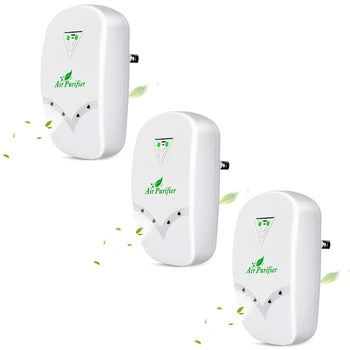 

Plug in Air Purifier Mini Air Cleaner Air Ionizer for Odor Allergies Eliminator for Pets Cooking and Smoke Dust US Plug