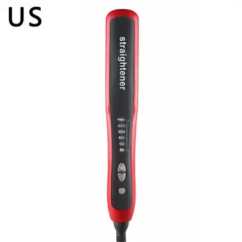 

2 in 1 Function Portable Black PTC Heating Panel + Ionic Hair Straightener Brush with LED Display (5 Level)