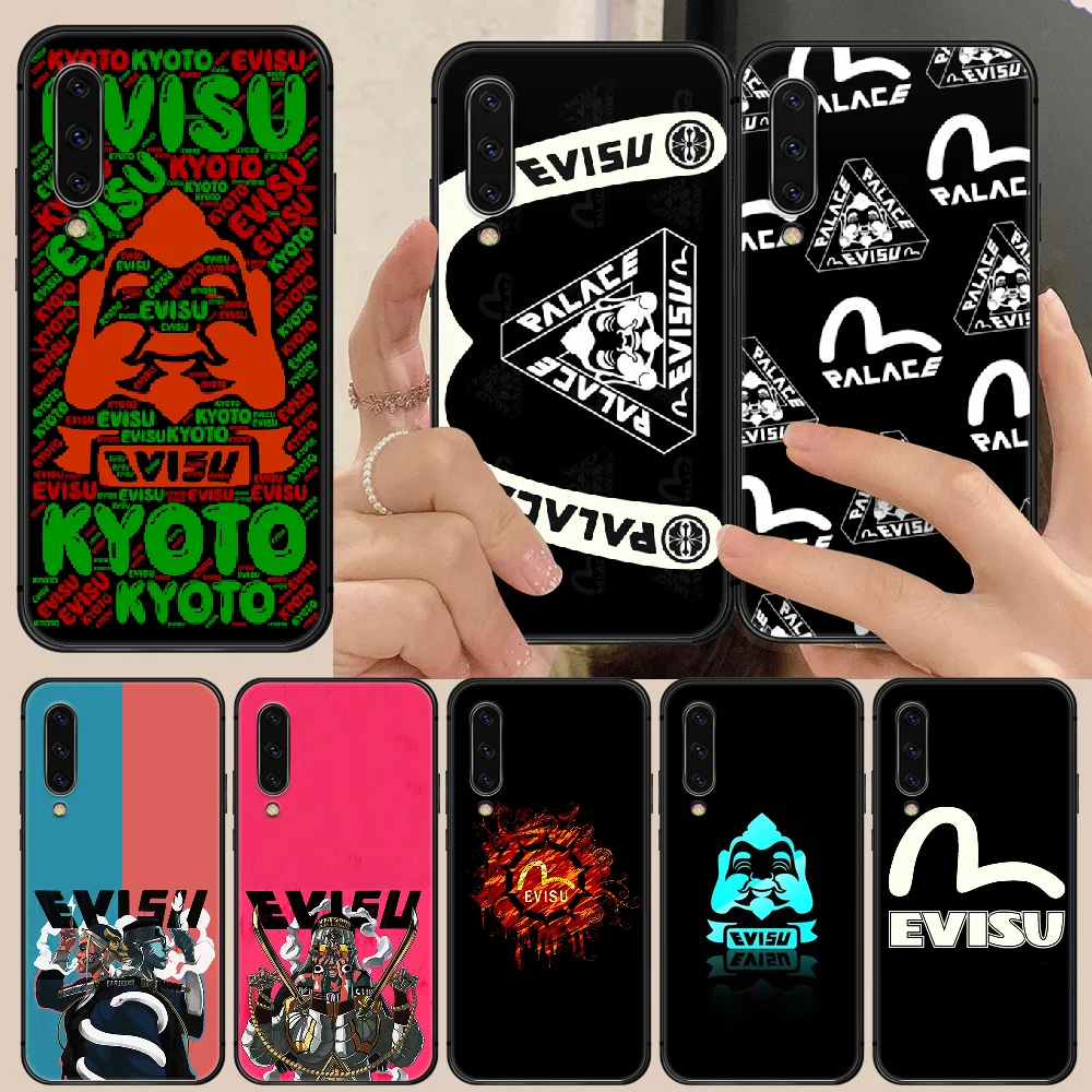Япония модный бренд EVISUS чехол для телефона Корпус HUAWEI honor 8 8c 8a 8x9 9a 9x V10 MATE 10 20 I lite рro
