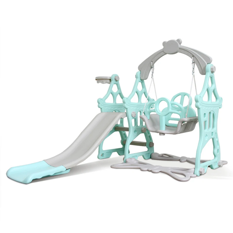 3 in 1 slide swing basketball