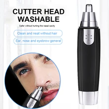 Electric Ear Nose Hair Trimmer for Men Shaver Rechargeable Hair Removal Eyebrow Trimer Face Care Tool Hoc Tondeuse nez Trimmers