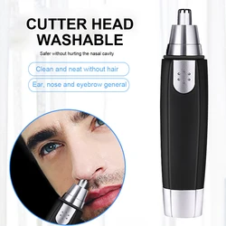Electric Ear Nose Hair Trimmer for Men Shaver Rechargeable Hair Removal Eyebrow Trimer Face Care Tool Hoc Tondeuse nez Trimmers