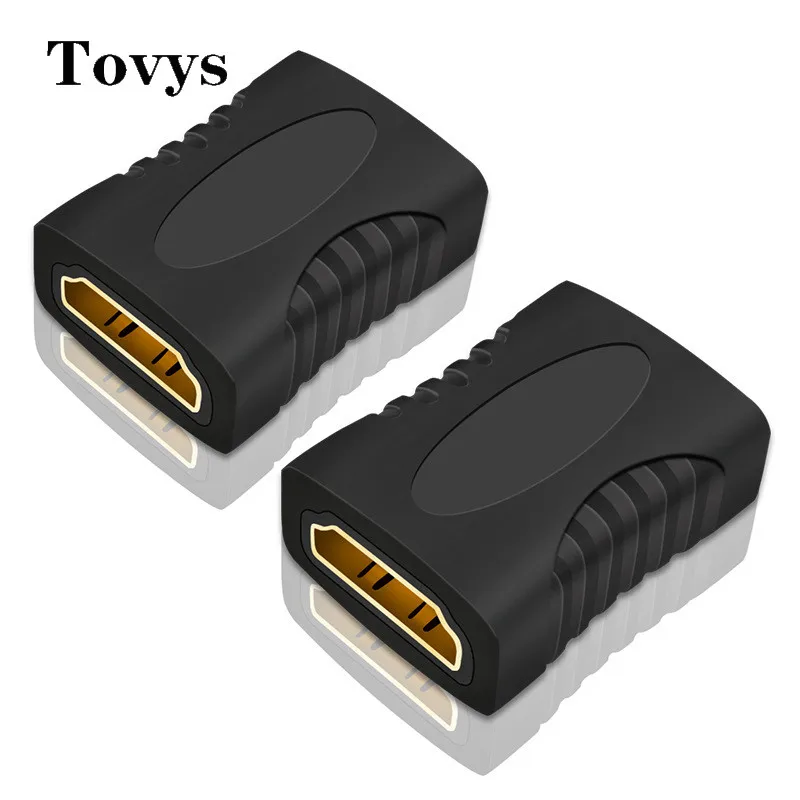 1080P HDMI-совместимый удлинитель переходник гнездо-гнездо коннектор конвертер для