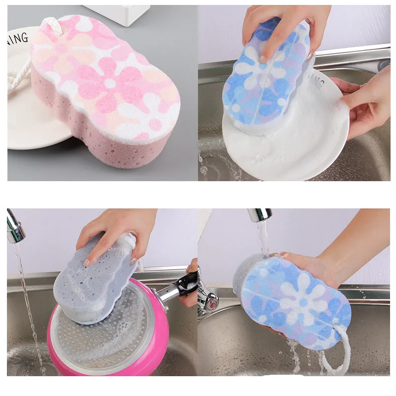 

Bathtubs Sponge Massage Shower Multi Exfoliating Body Cleaning Multifunctional Scrubber Cleaning Random Color Body Brush
