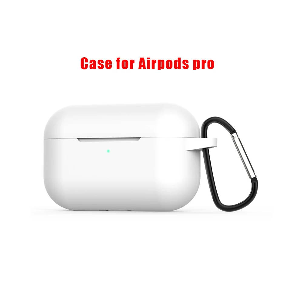 Силиконовый чехол Защитный чехол для Apple Airpods pro TWS Bluetooth наушники Мягкий силиконовый чехол для Airpods защитный чехол s