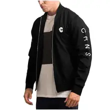 Мужская повседневная куртка, спортивная одежда, осень-зима, Повседневная тонкая однотонная куртка, верхняя одежда, спортивная уличная одежда для бега