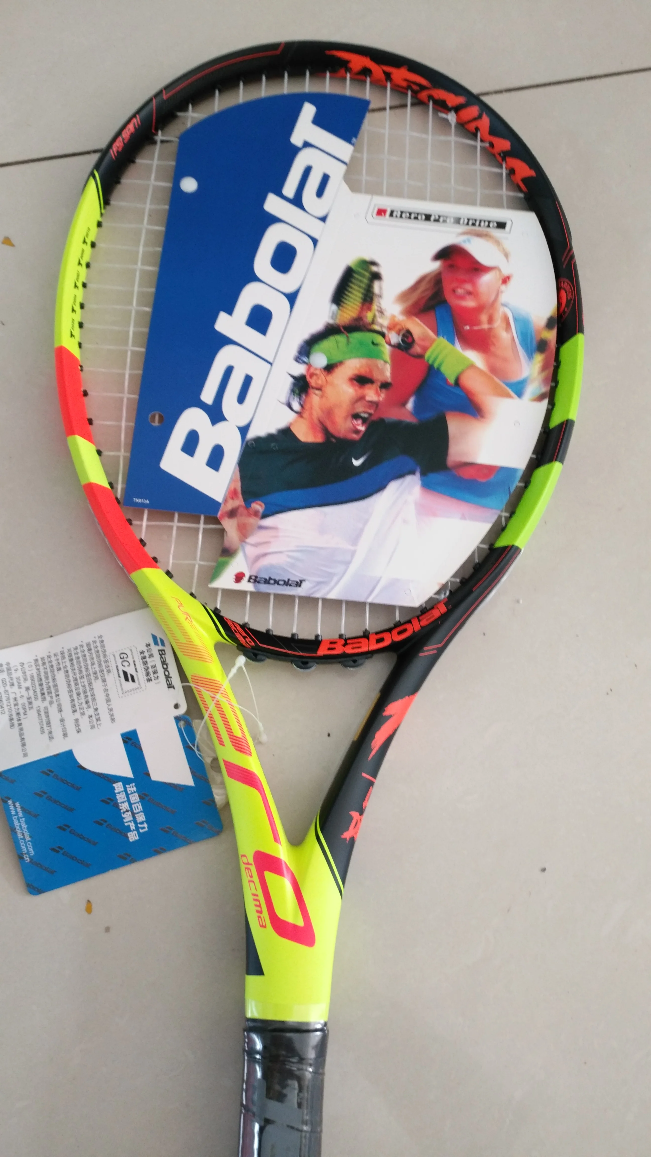 US $82.00 tennis racket tenis padel string overgrip bag dampener racket1