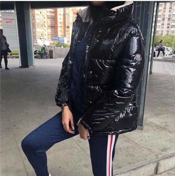 Spring New Style Pu Cotton-padded Clothes AliExpress EBay