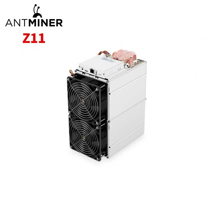 Бывшая в употреблении Майнер Bitmain antminer Z11 135KSol/s 1418 Вт ZEC машина для майнинга eth ltc zec