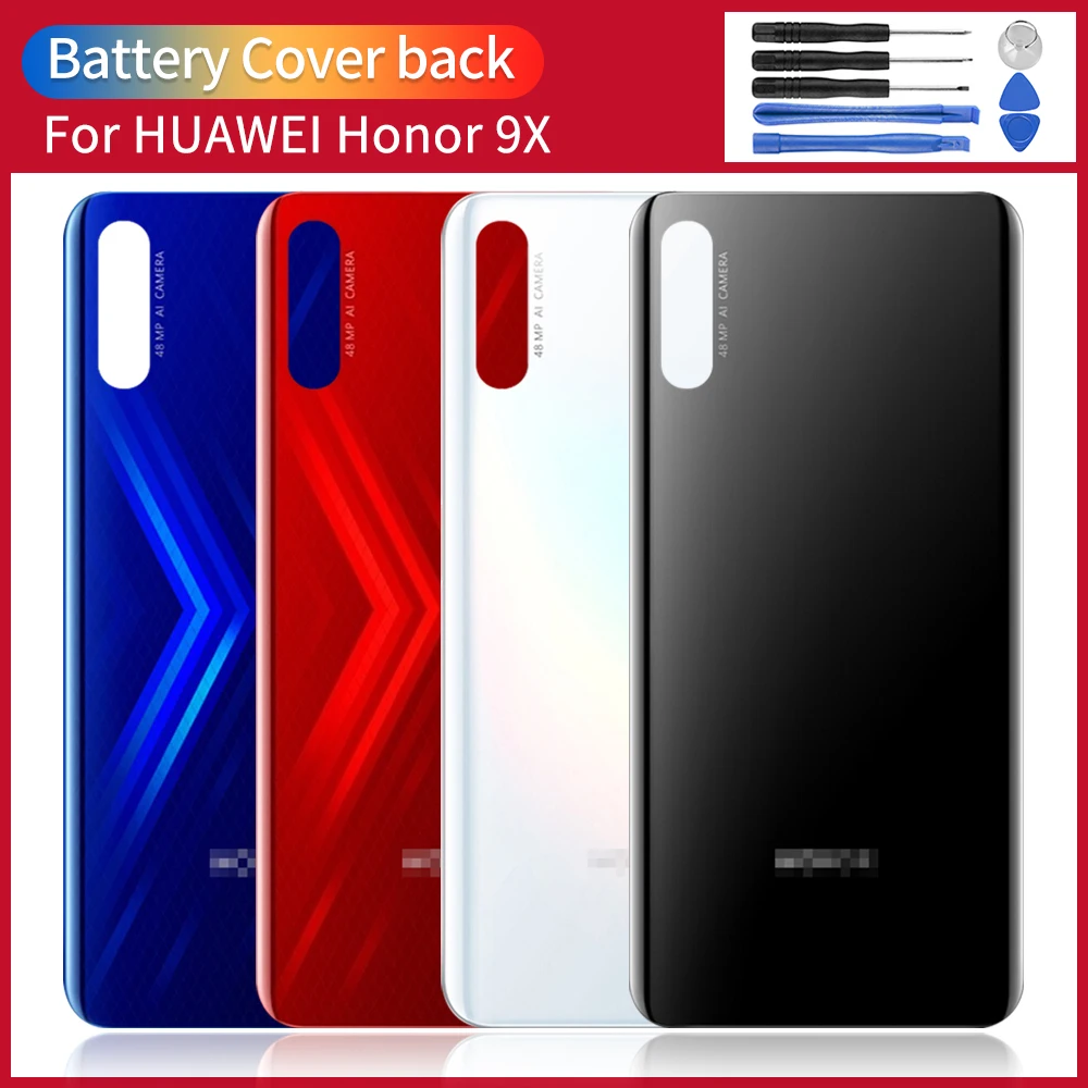 

For Huawei Honor 9X glass battery back cover back shell repair replacement back door shell