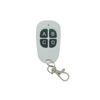 

4 Buttons 433Mhz Remote Control Garage Gate Door Opener Anti-theft Remote Control Duplicator Clone Electric Door Copy Controller