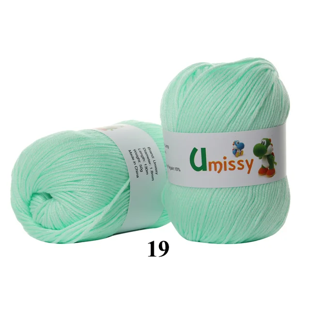 10pcs Soft Silk Fiber Cashmere Wool Yarns For Kids Eco Friendly Dyed Baby Yarn For Knitting Wholesale 500g Lot Orders 385 Hotpickshop