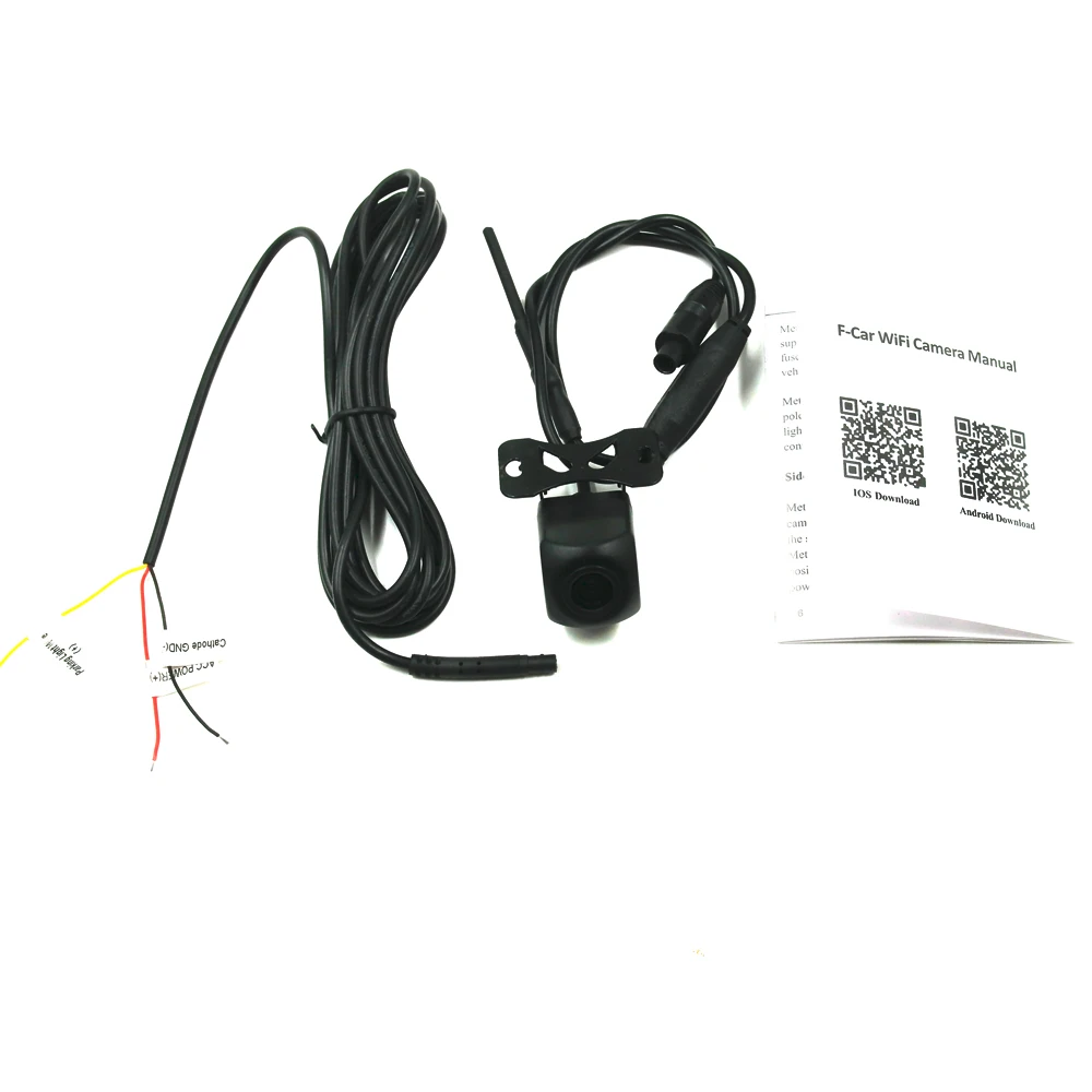 Rear view camera wifi wireless car reversing HD night vision wide-angle blind zone after pulling the camera