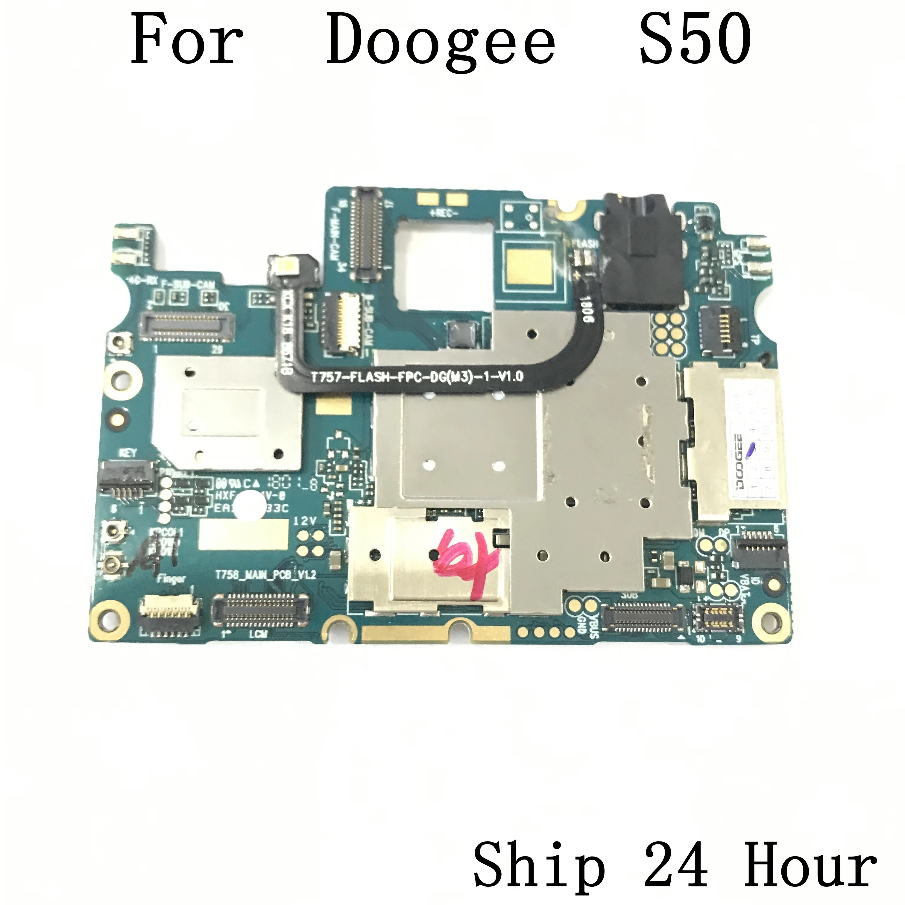 

Original Used Doogee S50 Pro Mainboard 6G RAM+64G ROM Motherboard For Doogee S50 Repair Fixing Part Replacement
