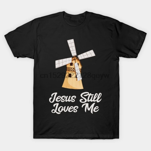 Мужская футболка Jesus Still Loves Me Windmill Higgins Live On Stage Футболка женская | одежда