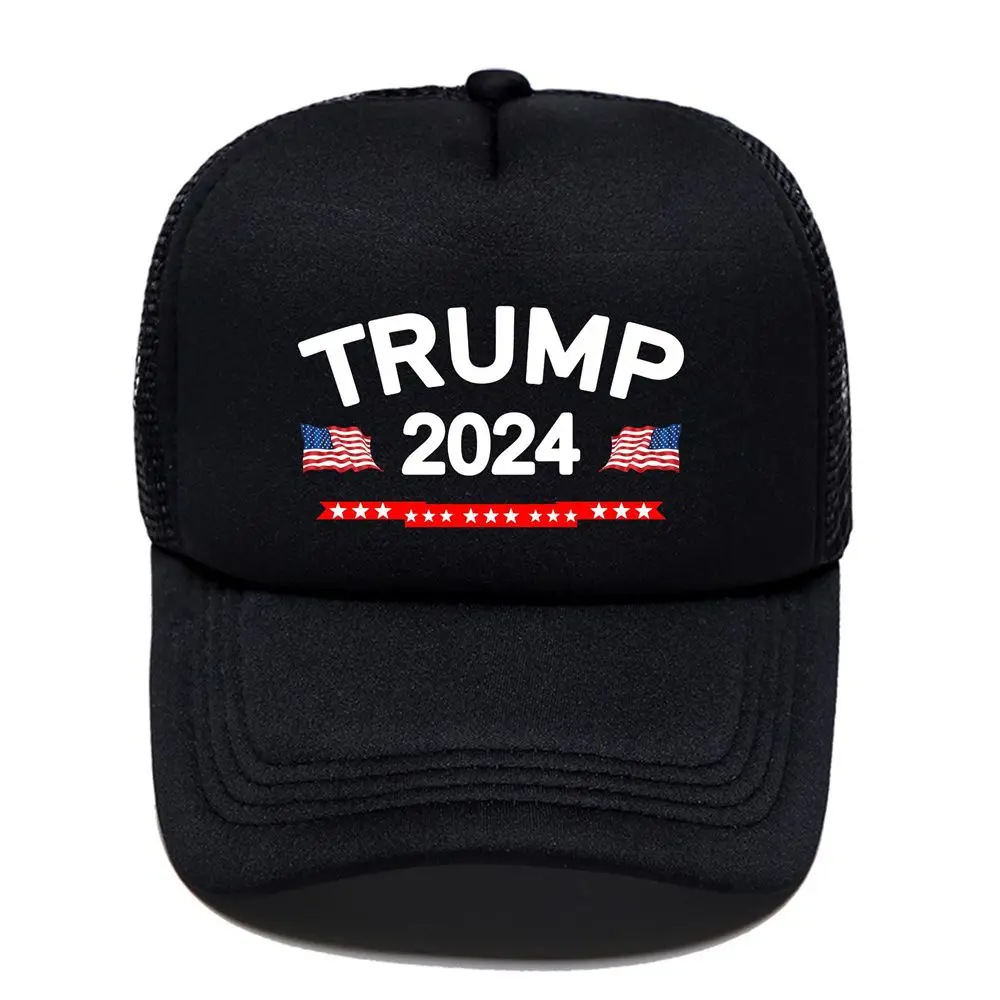  - 2024 Donald Trump Hat Camouflage USA Flag Baseball Caps Keep America Great Again Snapback President Hat Trendy Sports Cap