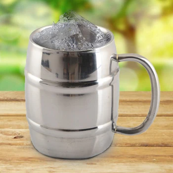 

1pcs New 300ml 450ml Stainless Steel Portable Mug Cup Double Wall Travel Tumbler Coffee Mug Tea Cup