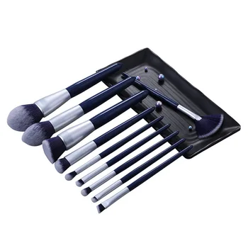 

10Pcs Multi-Functional Makeup Brush Set Outline Eyeshadow Highlight Brush Theatre Makeup Professional Shadow Kit
