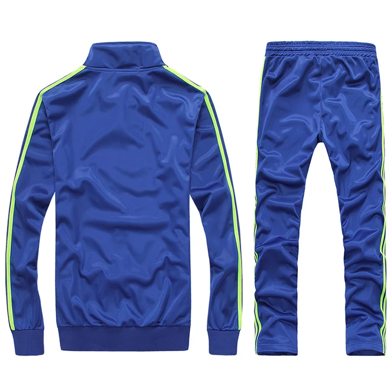 Весенне-осенние мужские модные комплекты спортивной одежды, мужские спортивные костюмы для бега, фитнеса, мужская спортивная одежда на молнии с капюшоном+ штаны, тренировочный костюм