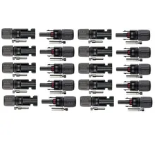 Лучшие продажи продуктов 10 пар 30A Мужской Женский M/F провод PV Кабельный соединитель набор солнечных панелей аксессуары для украшения дома