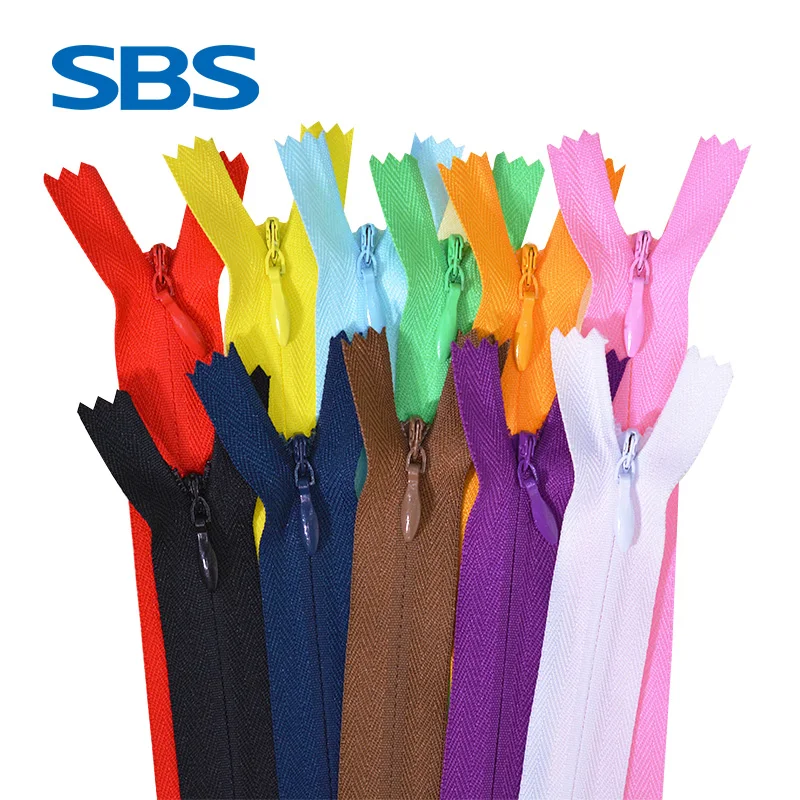 Невидимые молнии SBS нейлоновая катушка для шитья ручной работы аксессуары одежды