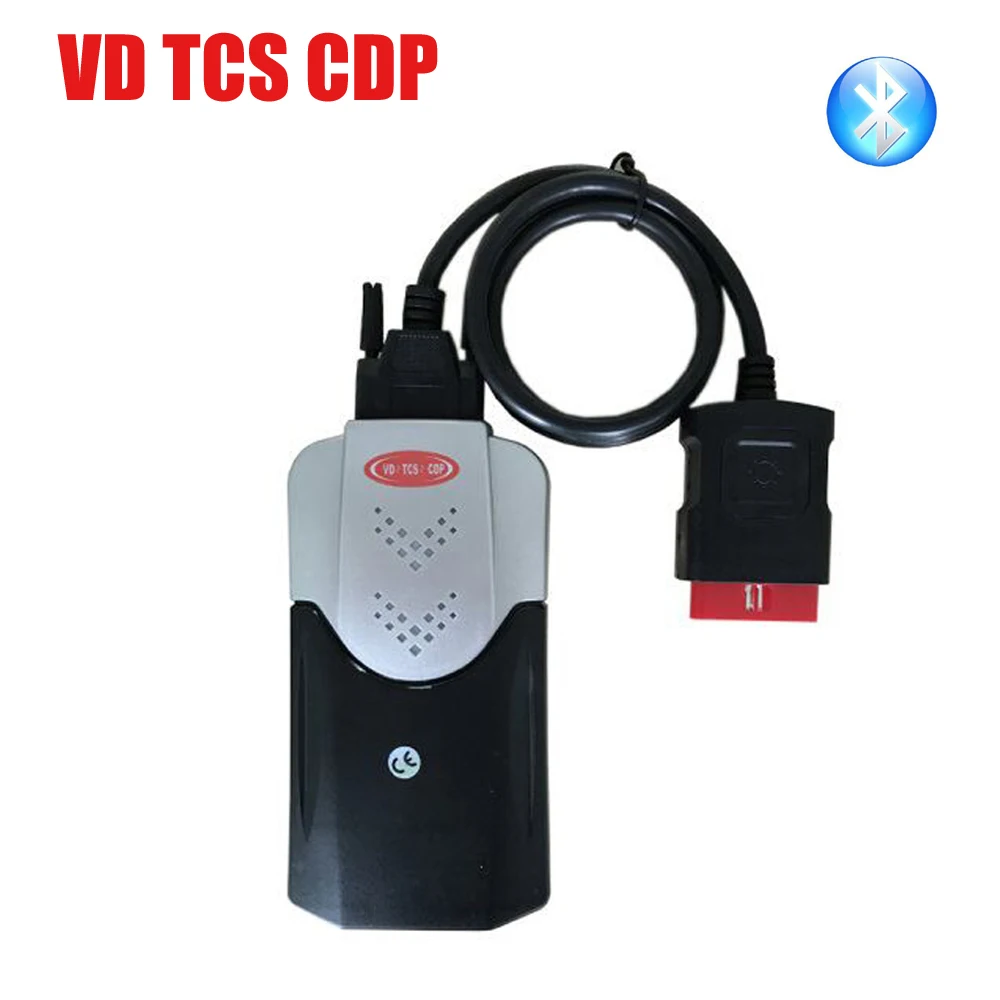 Новинка,0 Keygen on disk программное обеспечение VD TCS CDP PRO с bluetooth для автомобиля грузовика obd OBD2 авто детектор диагностические инструменты