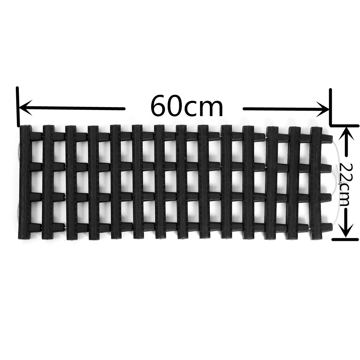 Traction Aid Tracks Car Anti-skid Off Portable Crawler-type Car Vehicle Tyre Grip Recovery Tracks Traction Mat Pad Sand Ladder