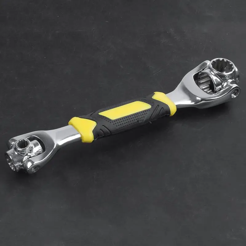 48 in 1 Tiger Wrench Wrench Tools Socket Works with Spline Bolts Torx 360 Degree 6-Point Hexagons Socket Car Repair Tools