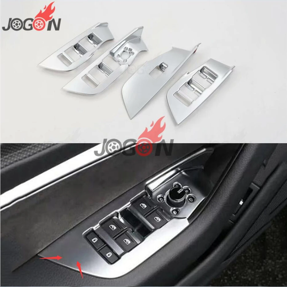 

Car Inner Window Button Cover Sticker Panel Trim For Audi A6 2019 Accessions Protector