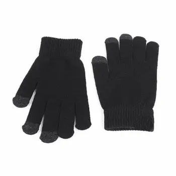 

Ladies Men's Thick Knitted Woolly Gloves Winter Warm Thermal Gloves Mittens