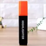  Highlighters Fluorescent Color Marker Pen Text Separator Invisible Ink School Stationery Office Supply 