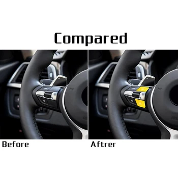 

Car Button Cover Steering Wheel Switch For BMW M1 M2 M3 Set Practical High-Quality