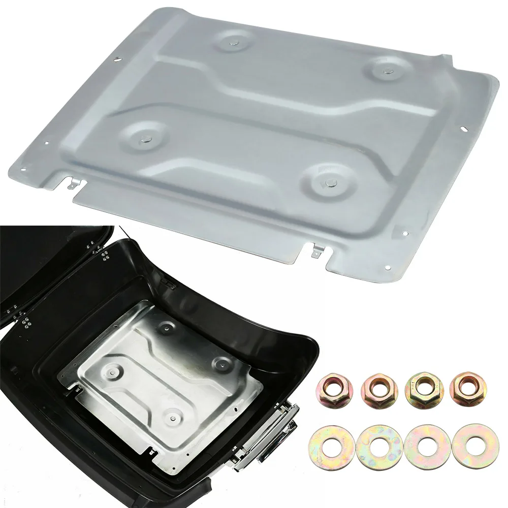 

Motorcycle Metal Pack Trunk Base Plate For Harley Touring Street Glide Road Glide Road King FLHTK FLHR 2014-2020